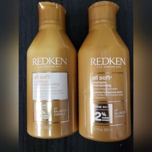 Redken All Soft Shampoo & Conditioner Set NEW
